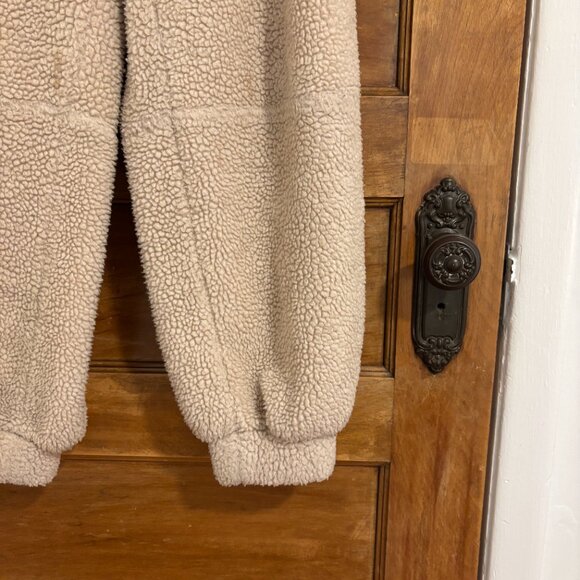 No.6 Store George Sherpa Sweatpant in Tan - XS/S - Picture 6 of 13